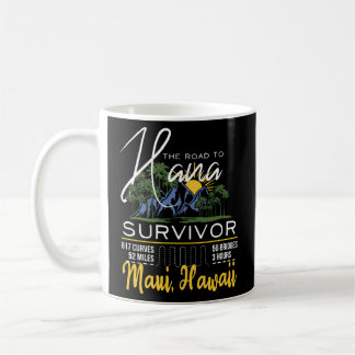 Road To Hana Surviver Curvy Palm Maui Hawaii コーヒーマグカップ
