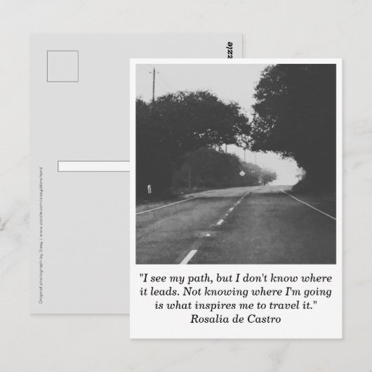 Road to Nowhereはがき ポストカード (正面/裏面)