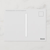 Road to Nowhereはがき ポストカード (裏面)