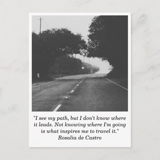 Road to Nowhereはがき ポストカード (正面)