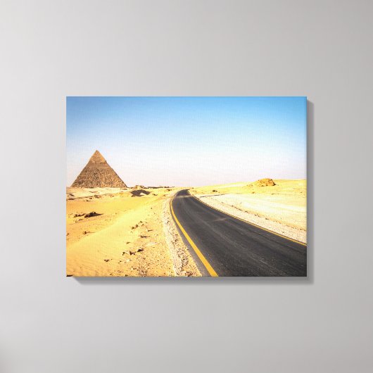 Road to Pyramids キャンバスプリント (正面)