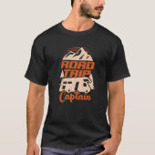 Road Trip Captain RV Camping Lover Premium Tシャツ (正面)