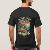 Road Trip Nomad Van Life Shirt Tシャツ (裏面)