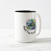 Road Trip to Nowhere ツートーンマグカップ (正面右)