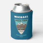 Road Trip Travel Personalized Can Coolers 缶クーラー (缶正面)
