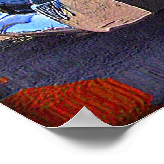 road tripping a painted sky ポスター (角)