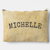 Road Trips & Shenanigans Outdoor Patch Zipper Bag アクセサリーポーチ (裏面)