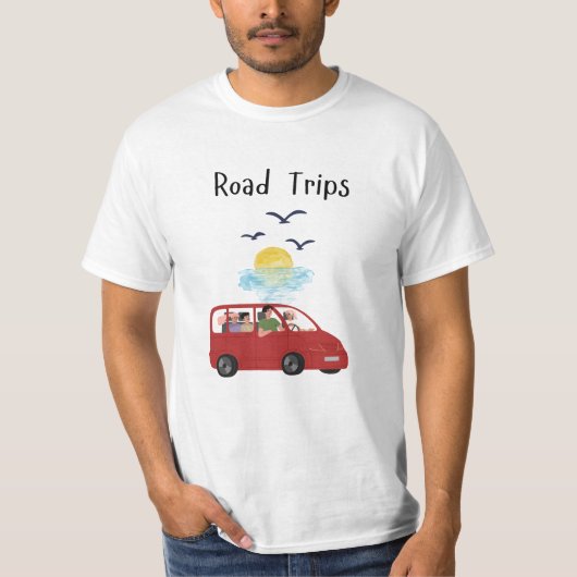 Road trips tシャツ (正面)