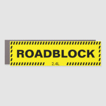 RoadBlockカーマグネット