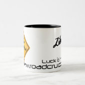 RoadCruのマグ- Zibob (アイルランド語) ツートーンマグカップ (中央)