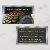 Roadersのタイヤの名刺のテンプレート13を離れて 名刺 (正面/裏面)