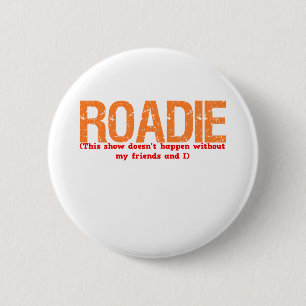 Roadieの記述 缶バッジ