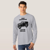 RoadingおよびSUVの熱狂者を離れて Tシャツ (正面フル)