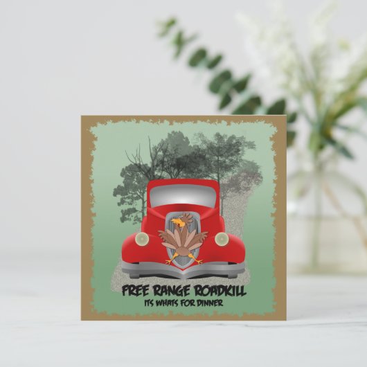 Roadkillのおもしろいなパーティの招待状 招待状 (スタンド正面)