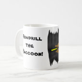 Roadkillアライグマのマグ コーヒーマグカップ (正面左)