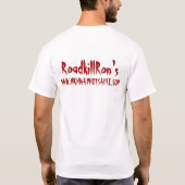 RoadkillRonのバーベキューソース Tシャツ (裏面)