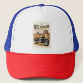 Roads are Home – Biker Lifestyle Cap キャップ (正面)
