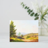 Roadscape by Sanford Robinson Gifford ポストカード (スタンド正面)