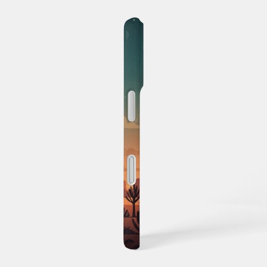 Roadside Diner Silence iPhone 16ケース (右側面)