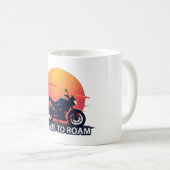 Roamへの道路 コーヒーマグカップ (正面右)