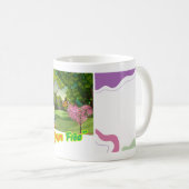 "Roam Free"マ感動的グ – 冒険。 コーヒーマグカップ (正面右)