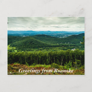 Roanokeからの挨拶 ポストカード