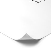 Roanokeの地図 – バージニア州 – 市内地図ポスター ポスター (角)