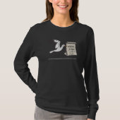 Roanoke Island  NC Summertime Vacationing Seagull  Tシャツ (正面)
