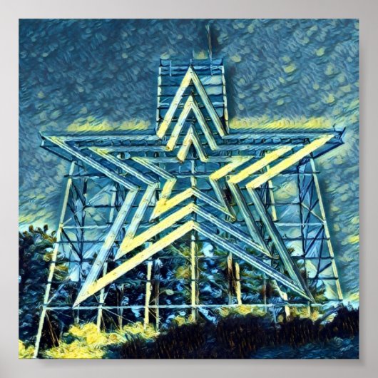Roanoke Star Poster ポスター (正面)