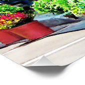 Roanoke VA – フラワートラックの荷降ろし ポスター (コーナー)