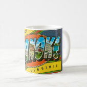  Roanoke, VA Vintage Mug コーヒーマグカップ (正面右)