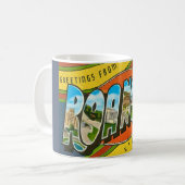  Roanoke, VA Vintage Mug コーヒーマグカップ (正面左)