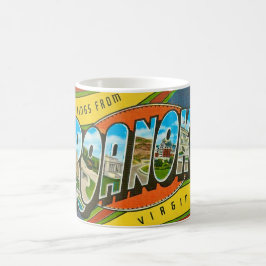  Roanoke, VA Vintage Mug コーヒーマグカップ