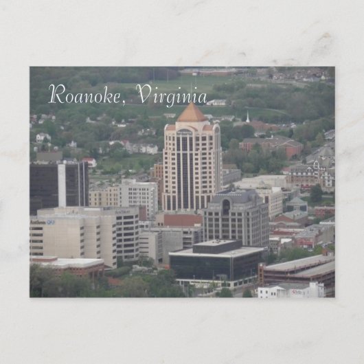 Roanoke, Virginiaはがき ポストカード (正面)