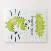 ROARグリーン恐竜誕生日ありがとうございました ジグソーパズル (横)