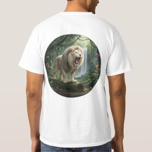 ROAR メンズ お買い得Tシャツ Tシャツ (裏面)