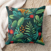 Roar & Explore Rain Forest Botanical クッション (ブランケット)