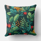 Roar & Explore Rain Forest Botanical クッション (裏面)