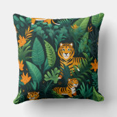 Roar & Explore Rain Forest Botanical クッション (裏面)