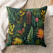 Roar & Explore Rain Forest Botanical クッション (ブランケット)