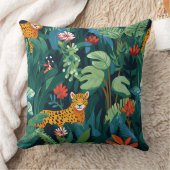 Roar & Explore Rain Forest Botanical クッション (ブランケット)