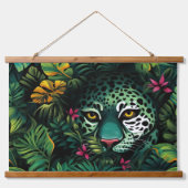 Roar & Explore Rain Forest Botanical 吊り下げ型タペストリー (正面)