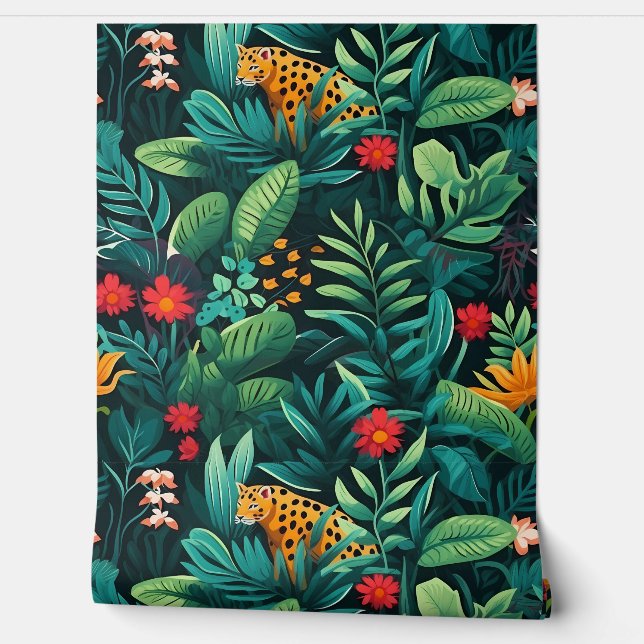 Roar & Explore Rain Forest Botanical 壁紙 (ほどく)