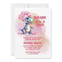 Roar It's A Girl T-レックスベビー