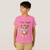 Roar Like a Brave Tiger – Motivational T-Shirt for Tシャツ (正面フル)