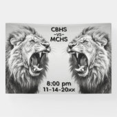 Roar of the Lion Custom Text Images 横断幕 (横)