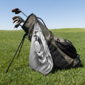 Roar of the Lion Hold Golf Ball ゴルフタオル (グリーン)