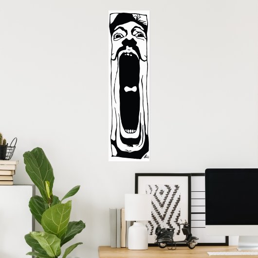 Roar Poster ポスター (ホームオフィス)