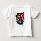 Roar Power」ベビーTiger Tシャツ (裏面)