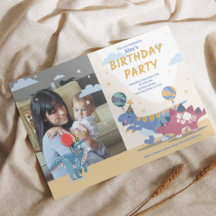 Roar-some Dinoパーティの招待状:おもしろい&簡単スクリプト